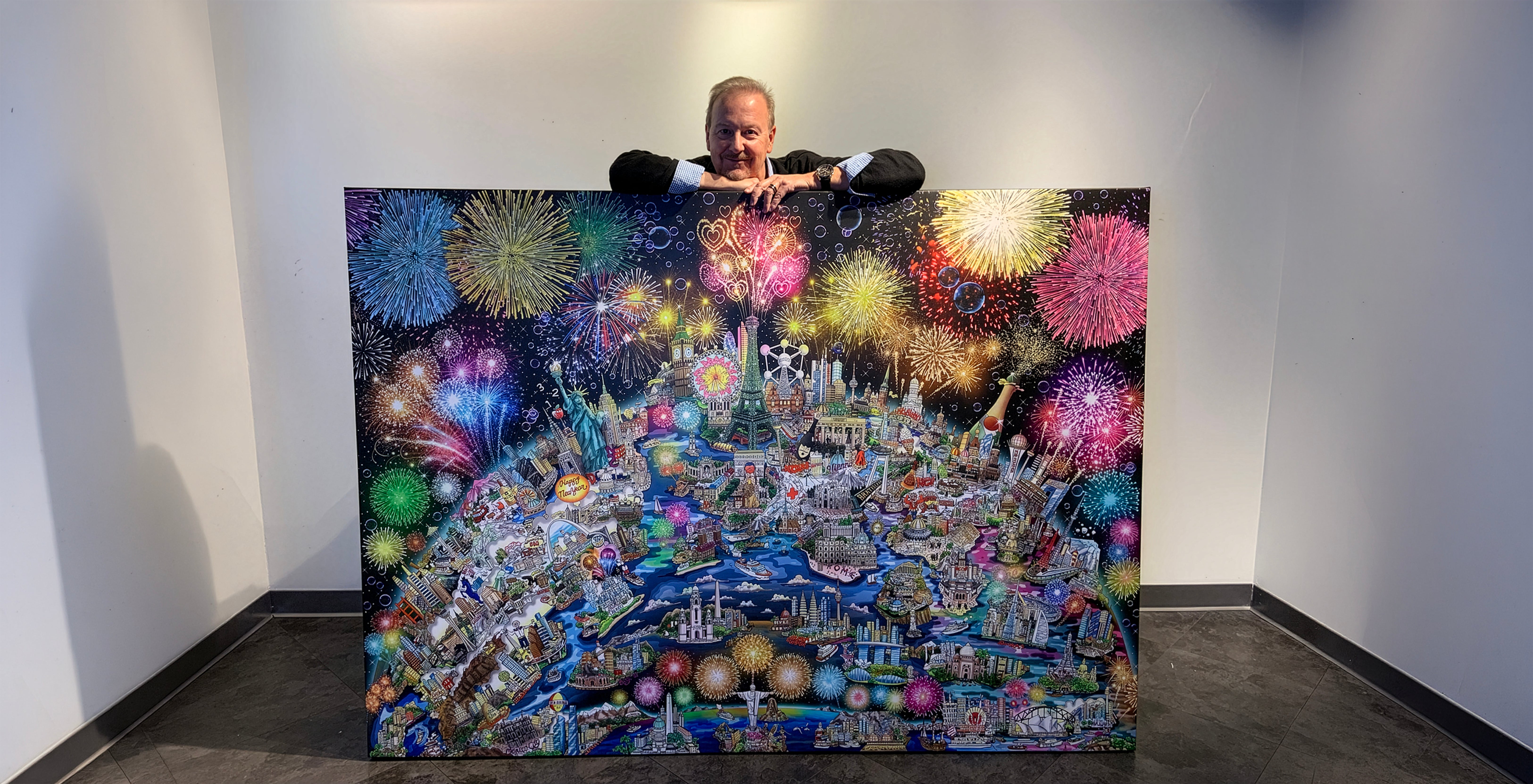 Charles Fazzino Artworks for Sale | FazzinoArt.com | Amazing Animation