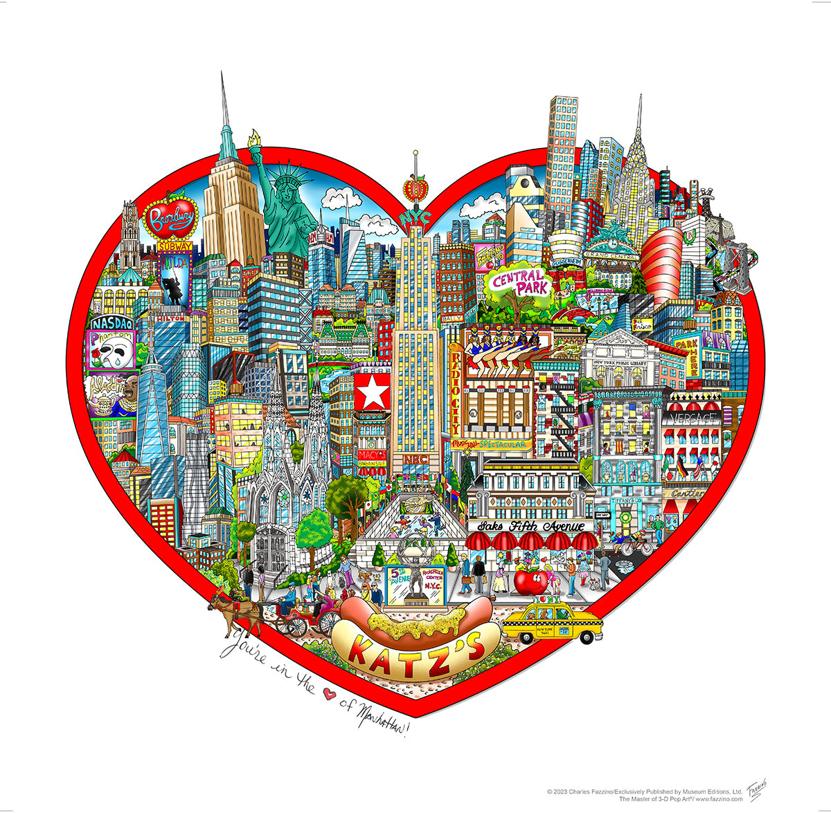 You're in the Heart of Manhattan