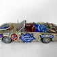 1962 NY Yankees Original 3-D Hand Painted Metal Car