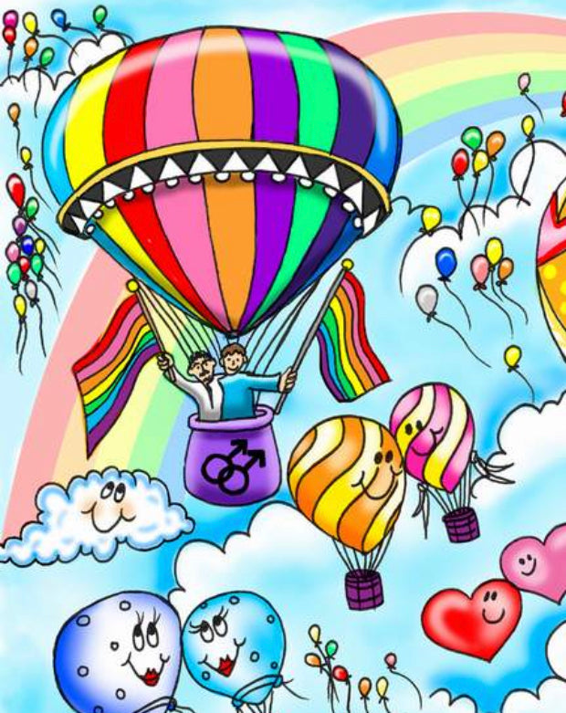 Rainbows and Balloons of Many Colors