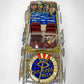 1962 NY Yankees Original 3-D Hand Painted Metal Car