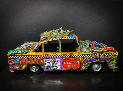 The Broadway Taxi Sculpture
