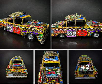 The Broadway Taxi Sculpture