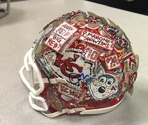 Kansas City Chiefs Mini Helmet
