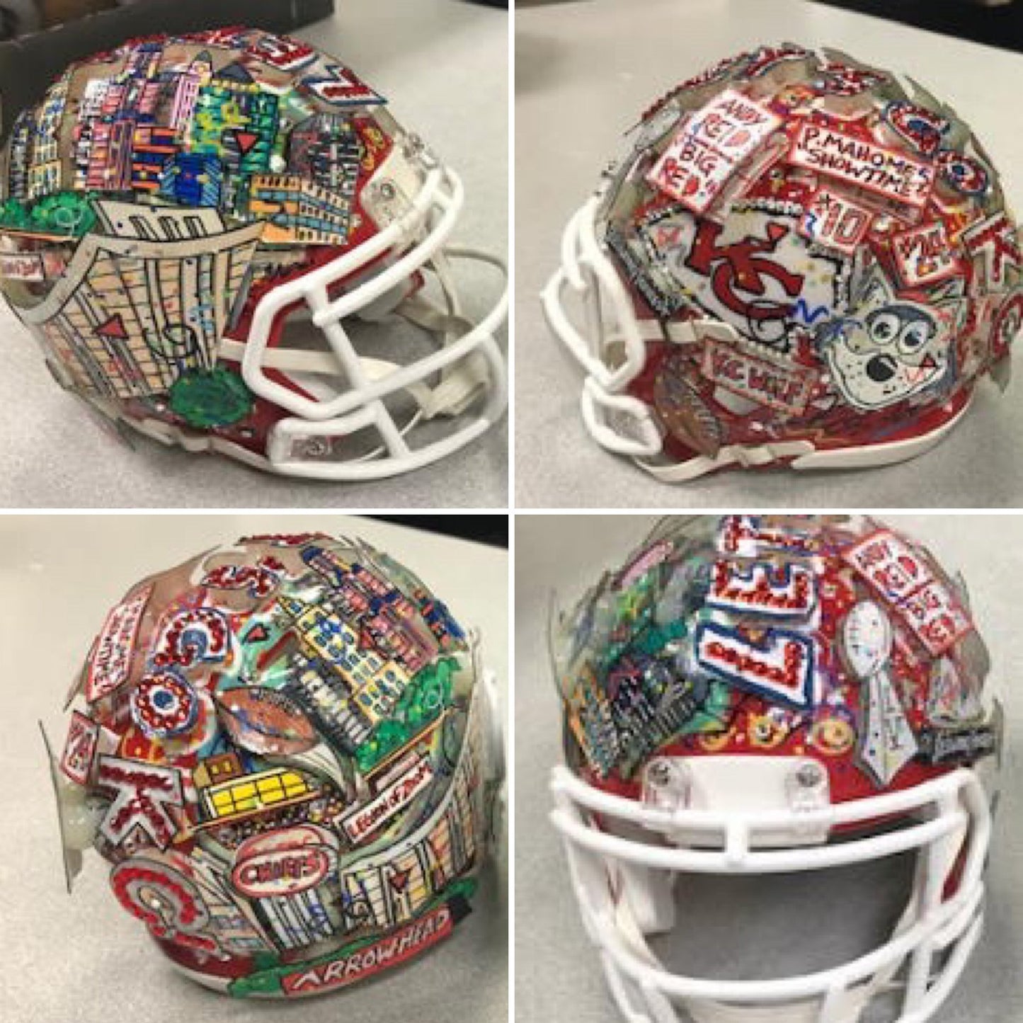 Kansas City Chiefs Mini Helmet