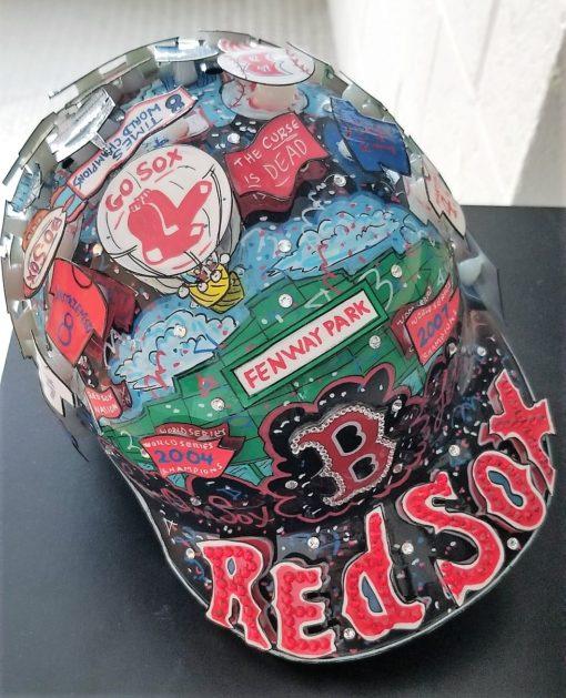 Boston Red Sox Full Size Batting Helmet –