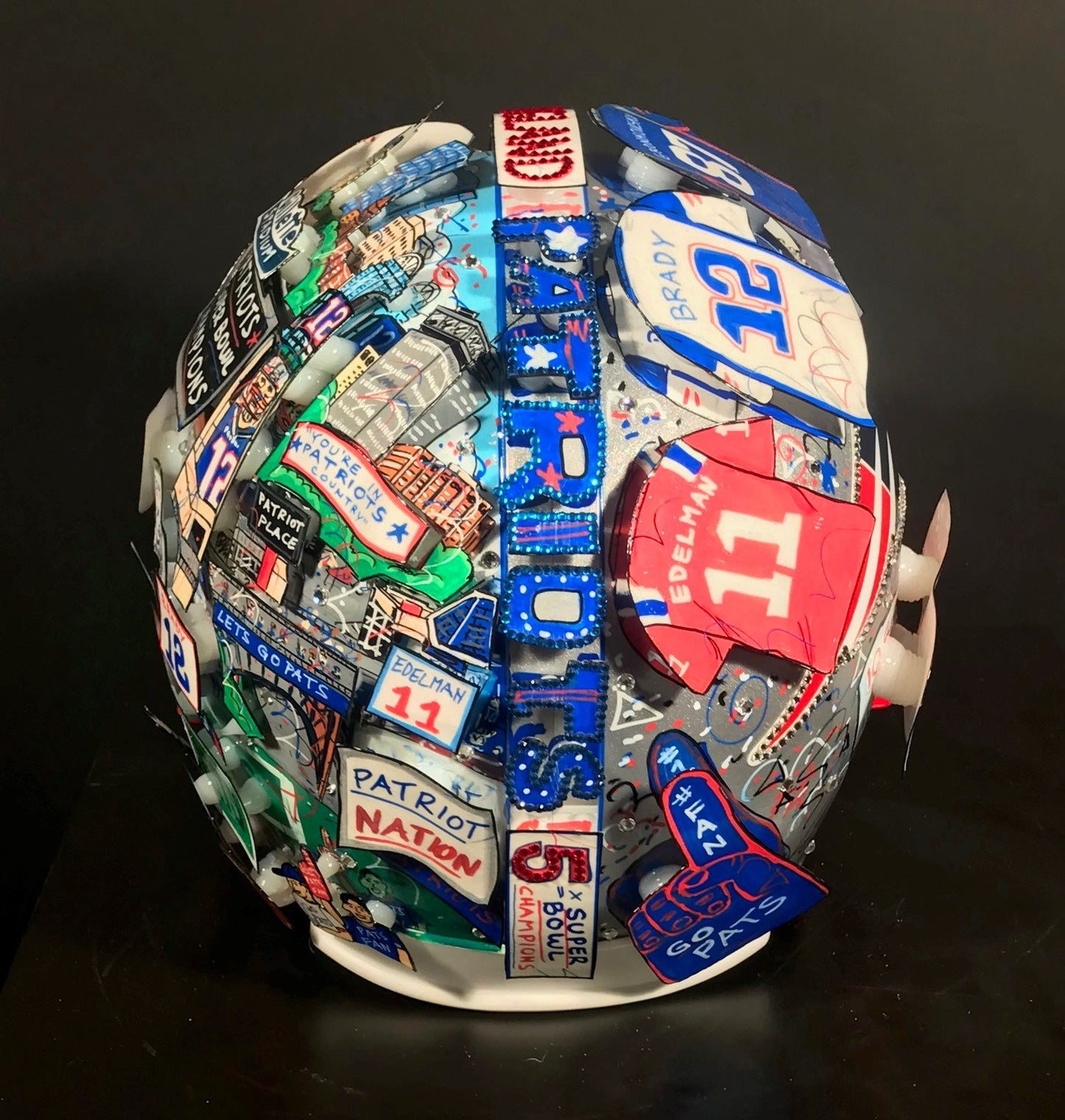 New England Patriots Full Size Helmet