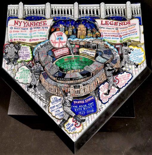 NY Yankees Legends Home Plate