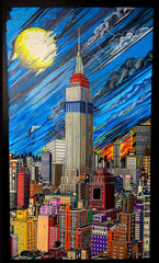 Stormy Moon Over New York - Original