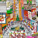 #Manhattan Mural... An Island of Hopes and Dreams
