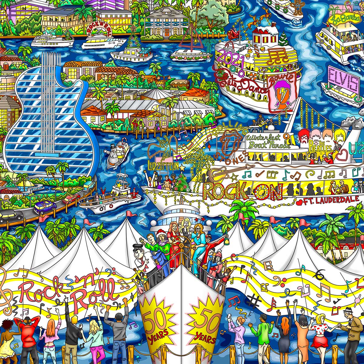 50th Anniversary Winterfest Boat Parade