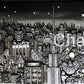 Moonlight Over Monochrome New York