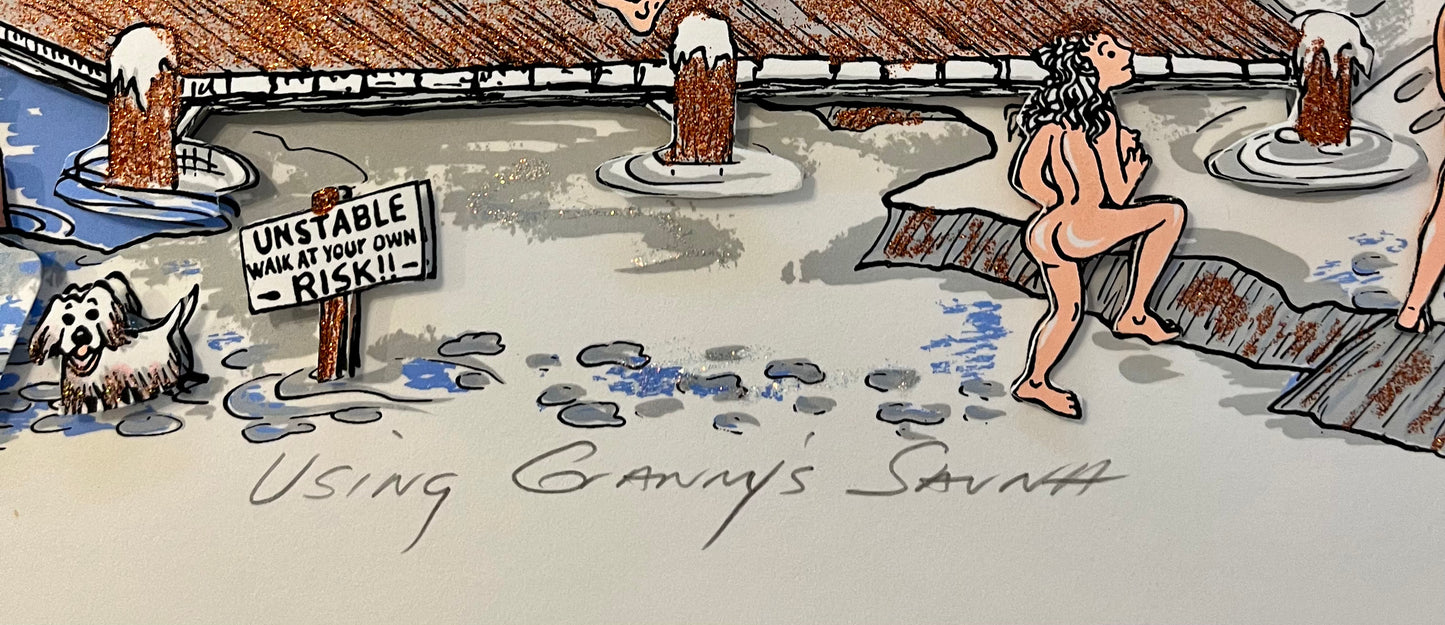 Using Granny’s Sauna