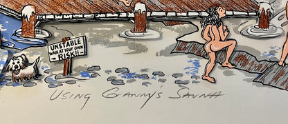 Using Granny’s Sauna