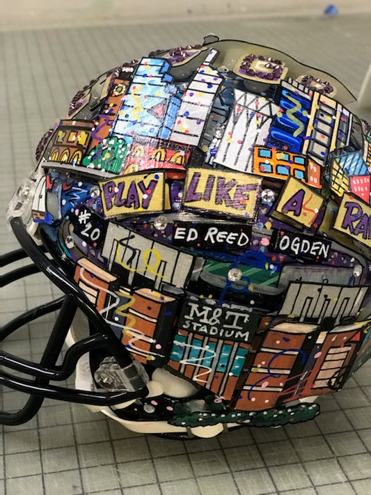 Fazzino  NFL Mini Helmets - Baltimore Ravens