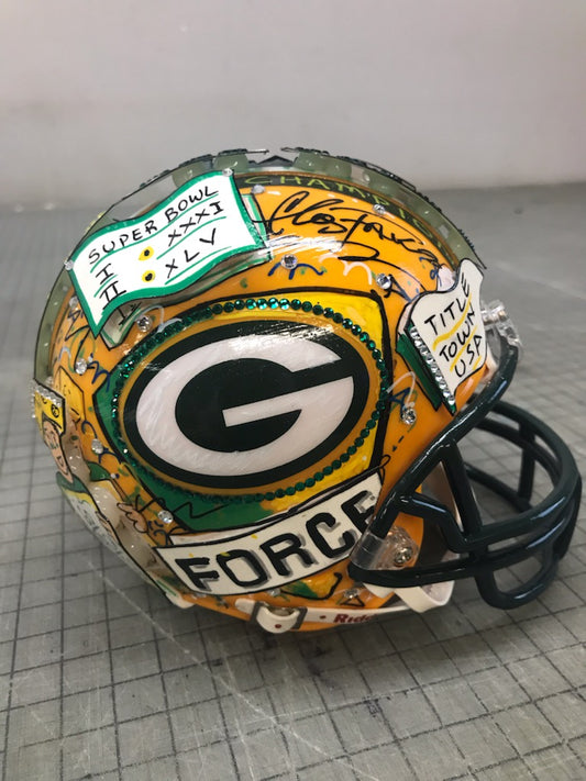 Fazzino  NFL Mini Helmets - Green Bay Packers