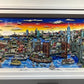 Sunset Over Manhattan Island Mural