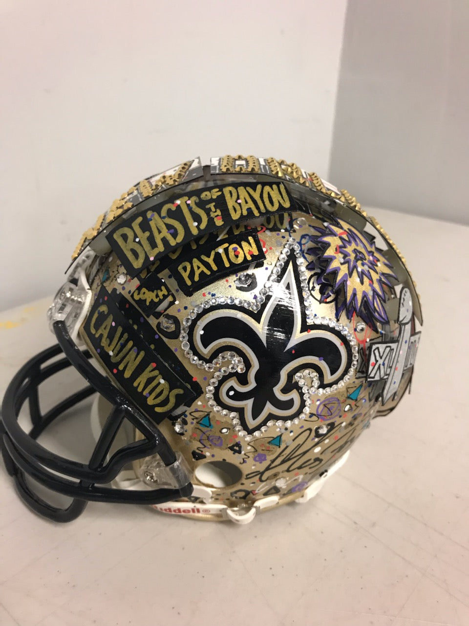 Fazzino  NFL Mini Helmets -  New Orleans Saints