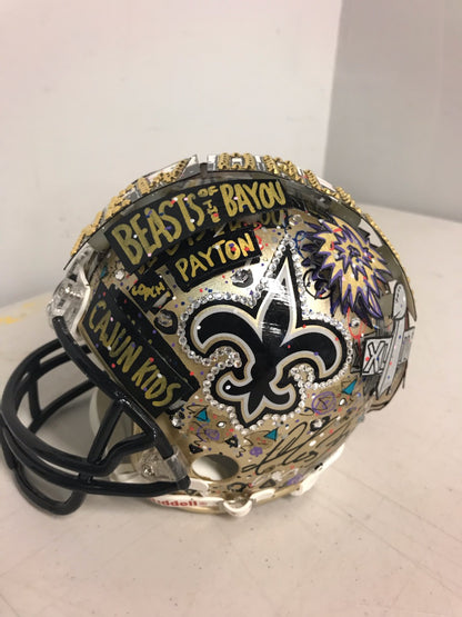 all saints central football helmet ALVIN KAMARA SIGNED NEW ORLEANS SALUTE TO SERVICE SPEEDFLEX HEL Super Sports Center Put them on your desk ALVIN KAMARA SIGNED NEW ORLEANS