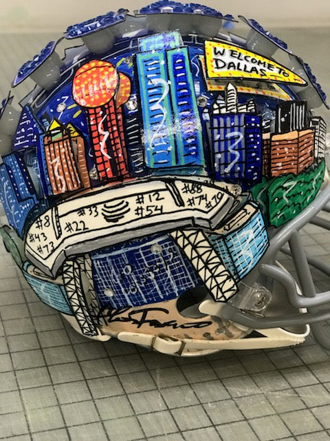 Fazzino  NFL Mini Helmets - Dallas Cowboys