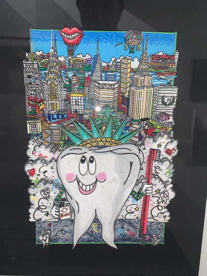 Tickle My Teeth NYC Canvas Unique