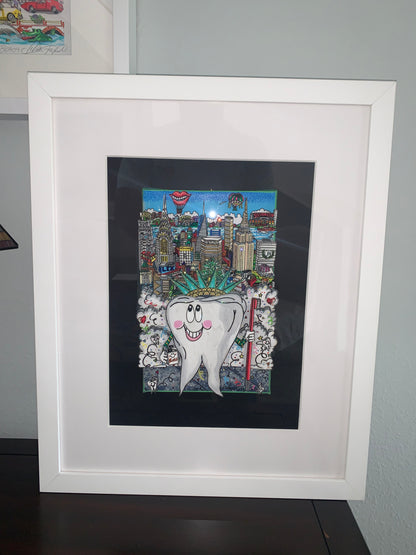 Tickle My Teeth NYC Canvas Unique