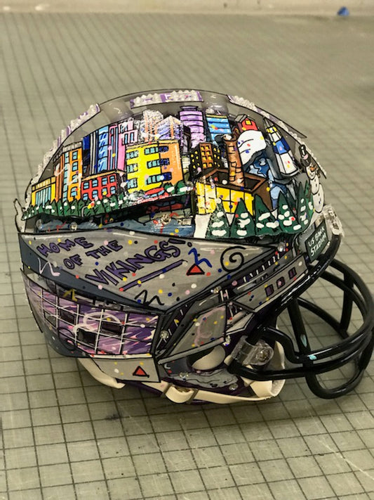 Fazzino  NFL Mini Helmets - Minnesota Vikings