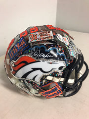 Fazzino  NFL Mini Helmets - Denver Broncos